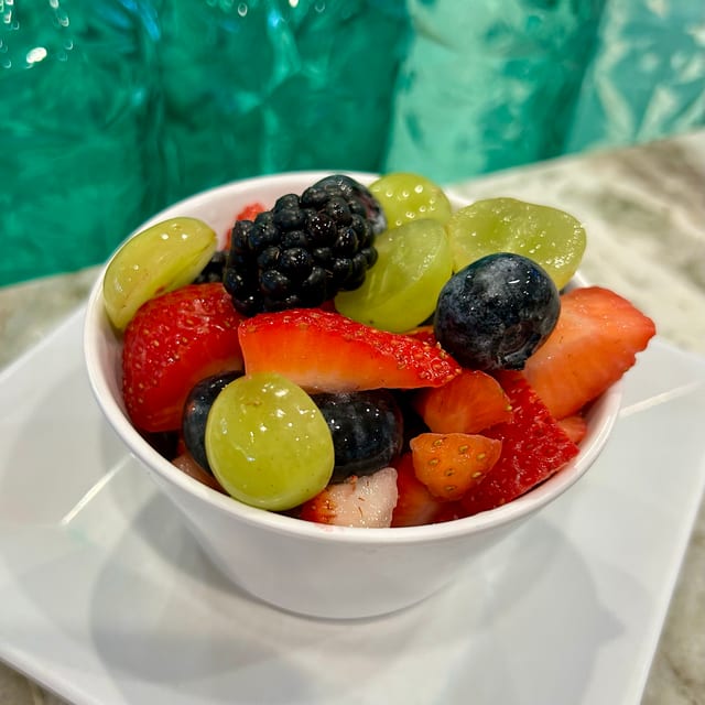 Cup Of Fresh Fruit.