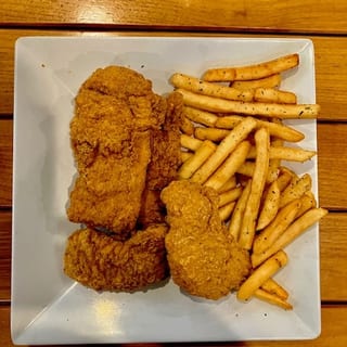 5 Chicken Tenders (5)  & Fries