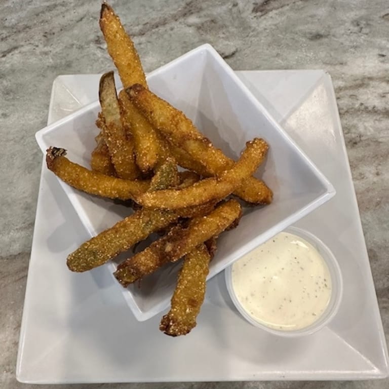 Fried Pickles at Our Diner