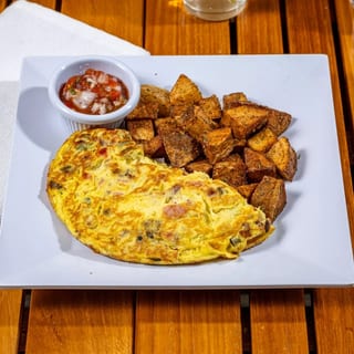 Chicken Fajita Omelet