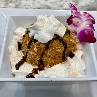 Fried Ice Cream / Vanilla or Chocolate